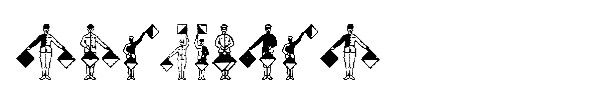 Шрифт SignFlags
