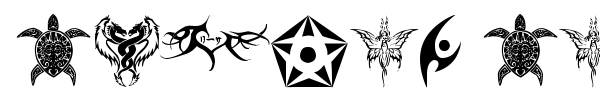 Шрифт Tribal Tattoo