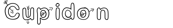 Шрифт Cupidon