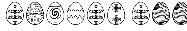 Шрифт Easter Eggs ST