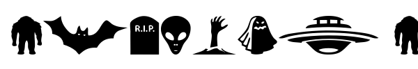 Шрифт Monster Mash