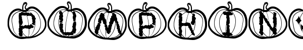 Шрифт Pumpkin Halloween St