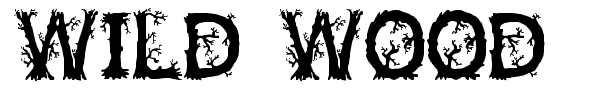 Шрифт Wild Wood